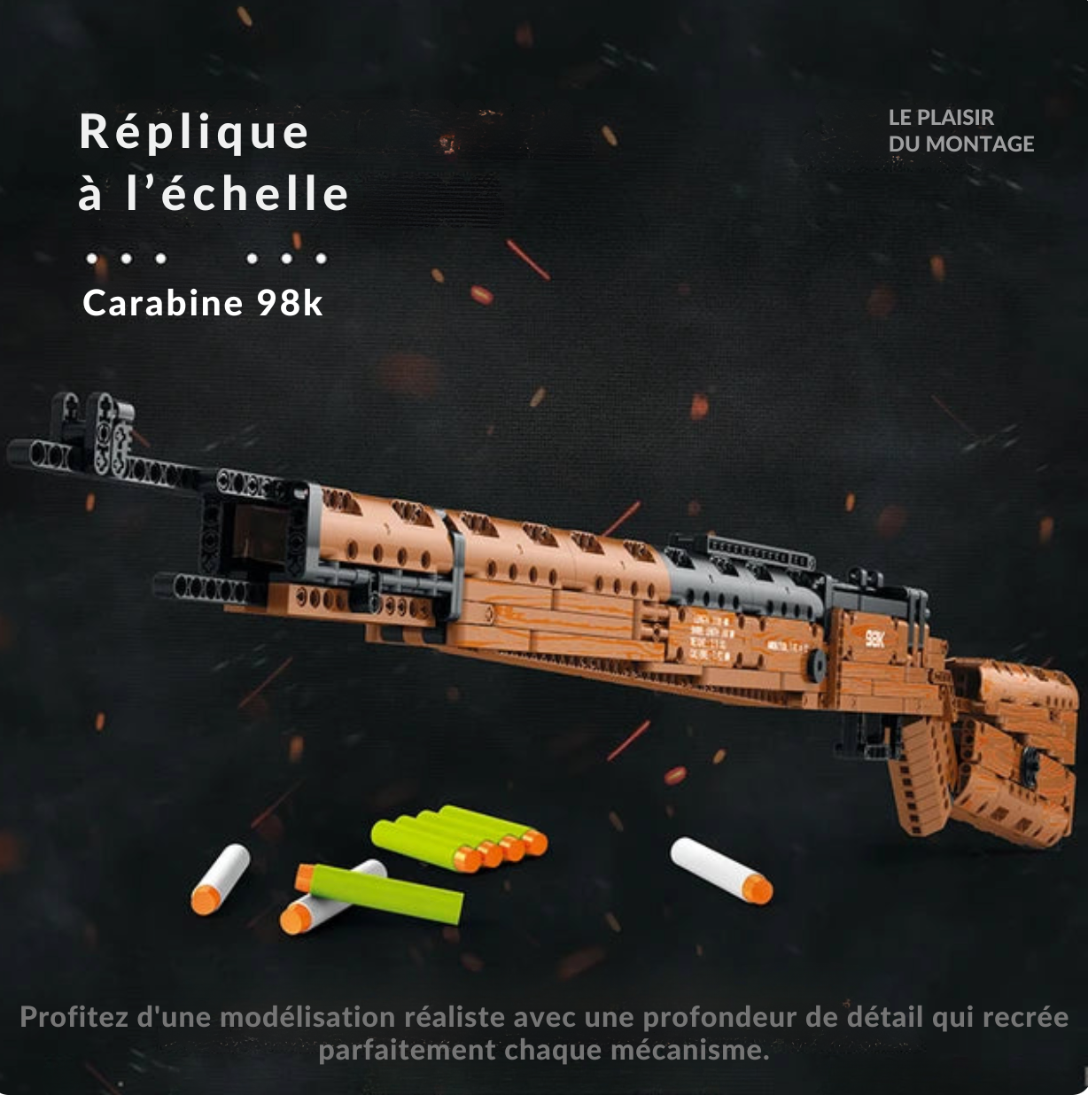 Carabine 98k BlocGun™ 979 pièces
